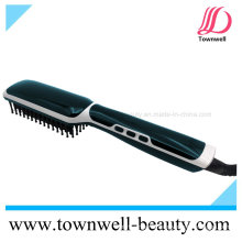 Professional Fast Heat up Electric Hair Brush with Aluminum Comb